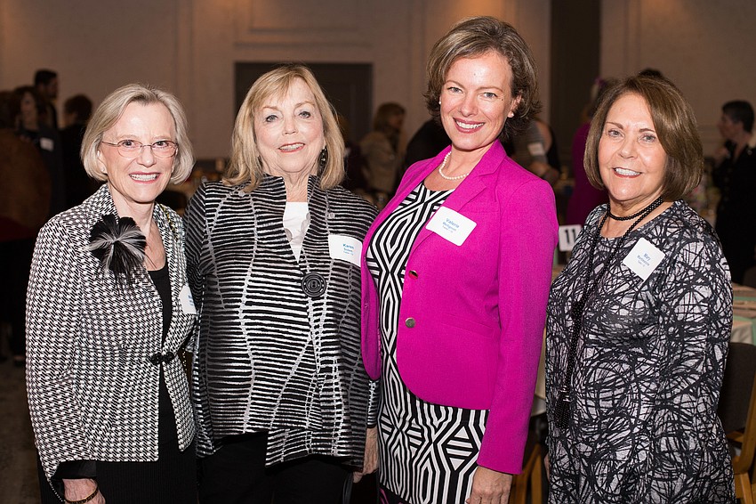 Marie Whyte, Karen Solem, Valerie Melignon and Mary Marblestone