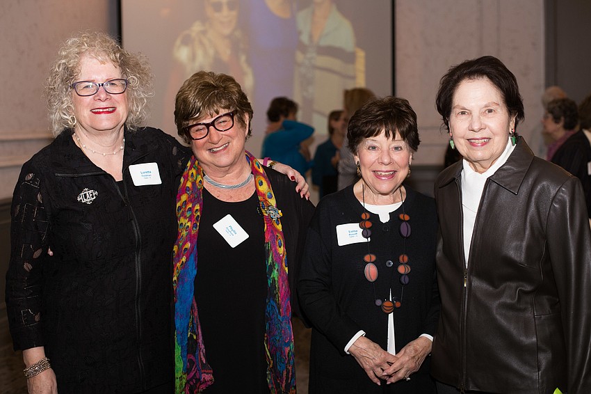 Loretta Feldman, Phyllis Dreyfuss, Luise Rosoff and Marilyn Shapo