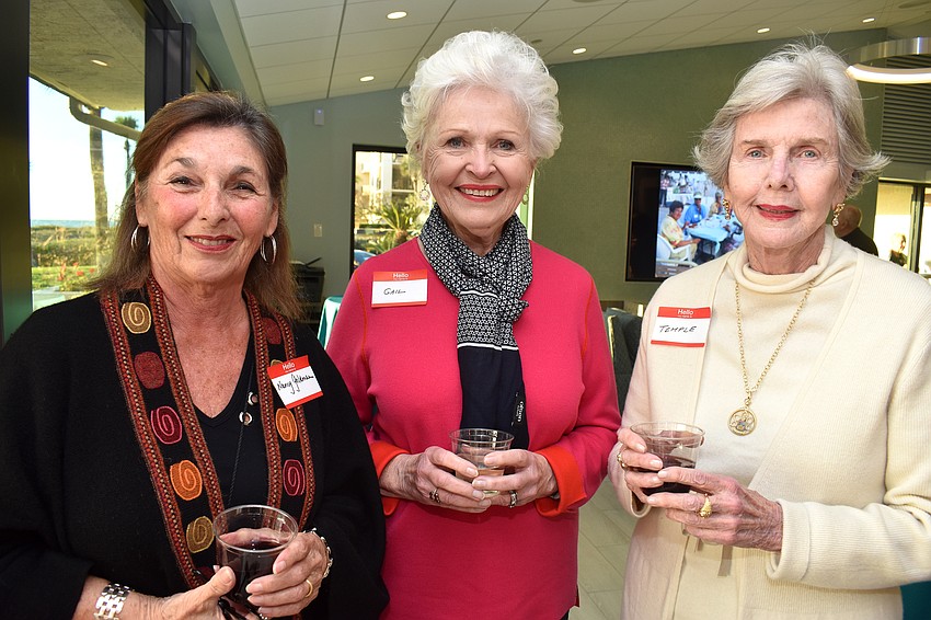 Nancy Goldman, Gail Ashley and Temple St. Clair