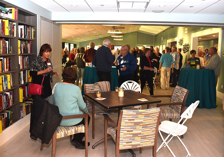 The new clubhouse was finished in early January.