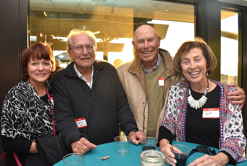 Chris Goodwin, Howard Bushin and Al and Fran Tripodi