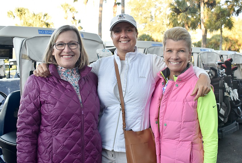 Laurie Zollinger, Amy Brown and Katie Moulton
