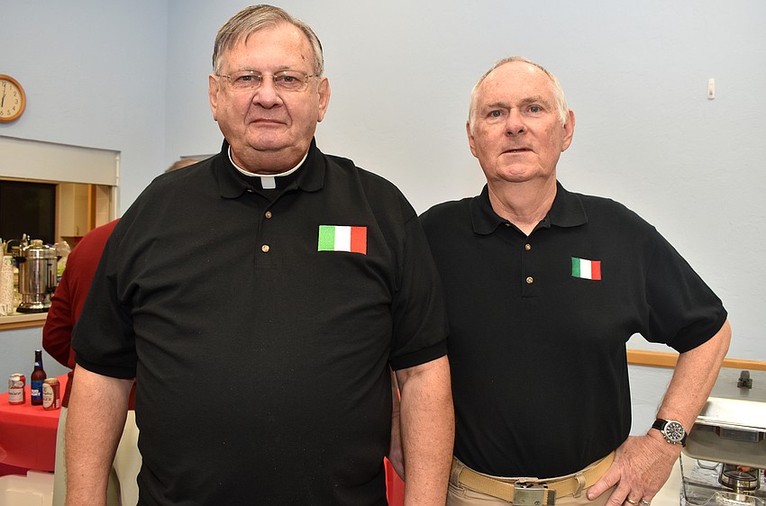 The Rev. Philip Schweda and Ken Simpson