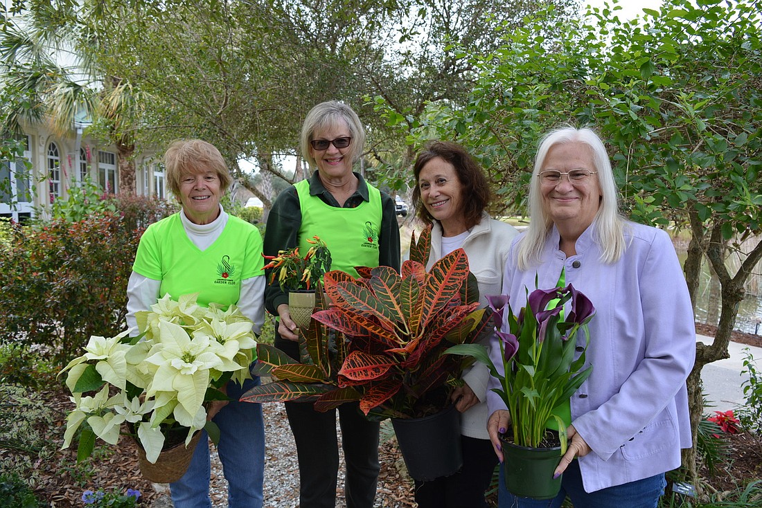 Lakewood Ranch Garden Club members Phyllis Weber, Cheryl Scheid, Virginia Craig and Sheryl Perkins are excited to offer the National Garden Clubs Inc.&#39;s Garden School in Lakewood Ranch.
