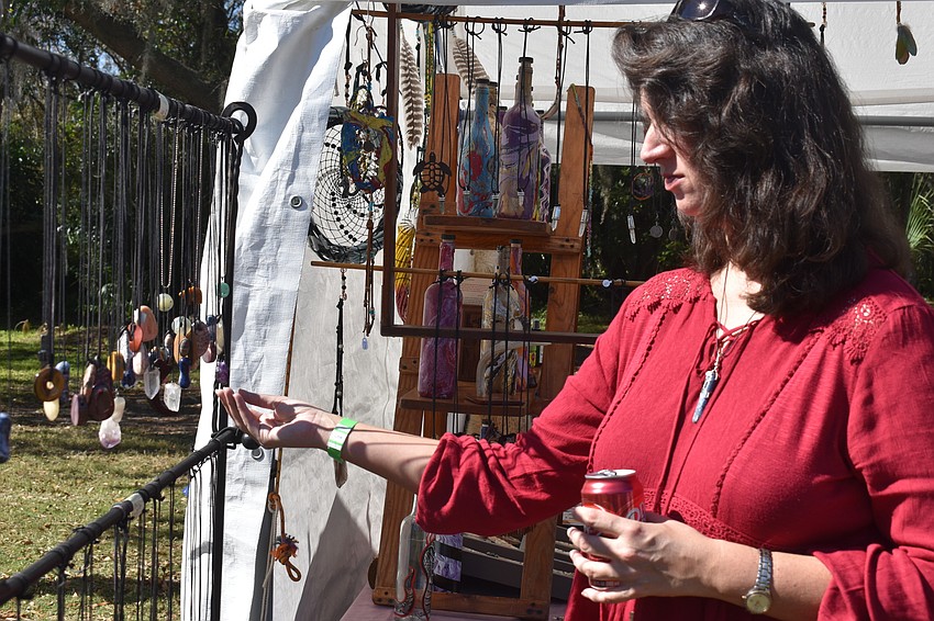 Christy Bauwin takes a look at some of the wares on sale at the festival.