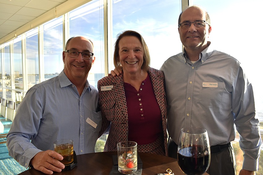 Carl Cooper and Dee and Tom Harmer