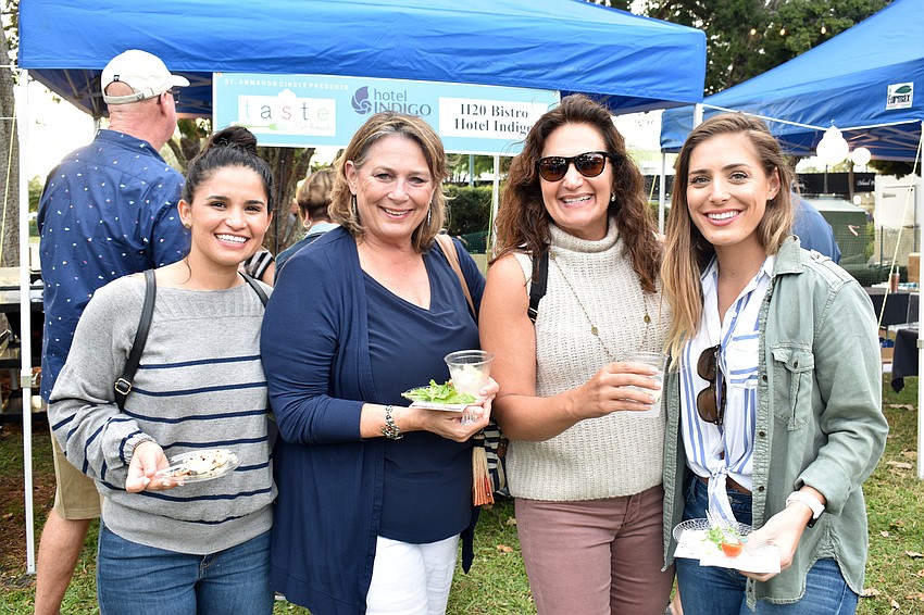 Jianna Hernandez, Joan Keown, Brenda Boelens and Deidre Keown
