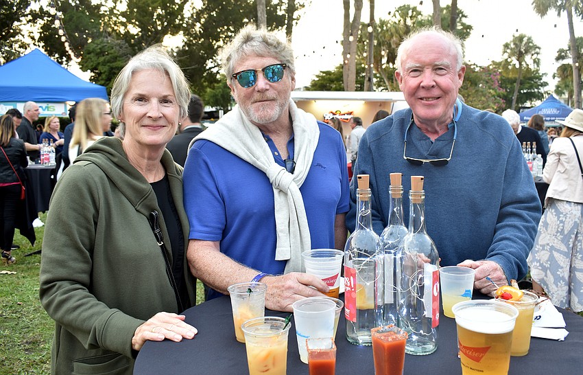 Anne and Kevin Beall and Tim Quinn