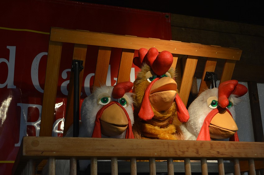 The Barnyard Cackle Review entertains the children.