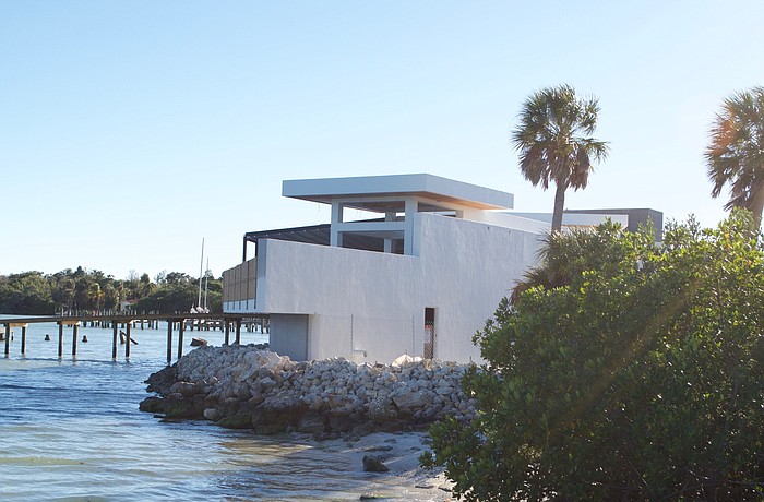 Current look at The Shore overlooking the bay.