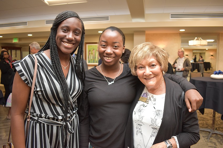 Ah'sharee Avant, Jaylan Wilson and Carol Friedman