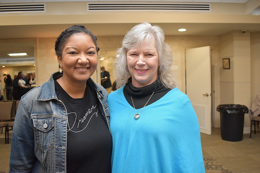 Dawnyelle Singleton and Kathy Van Citters