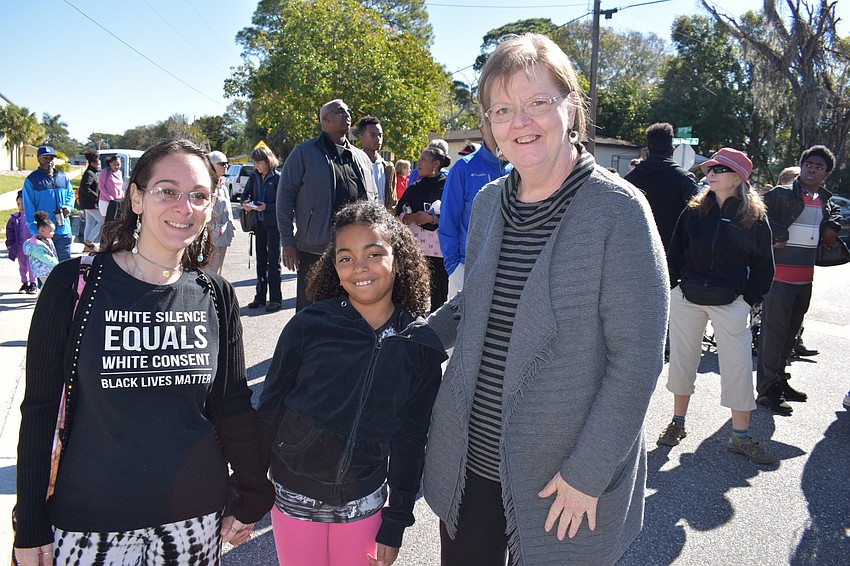Kiera and Karissa Forlenza and Mary Homola