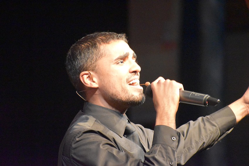 Michael Mendez sings one of the featured solos.