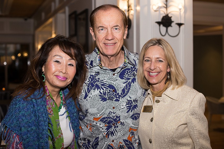 Linda and Ozzie Patzmann with Stacy Ridenour