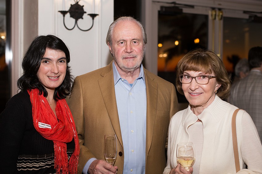 Hermione Gilpin, Steven Dixon and Peggy Allen