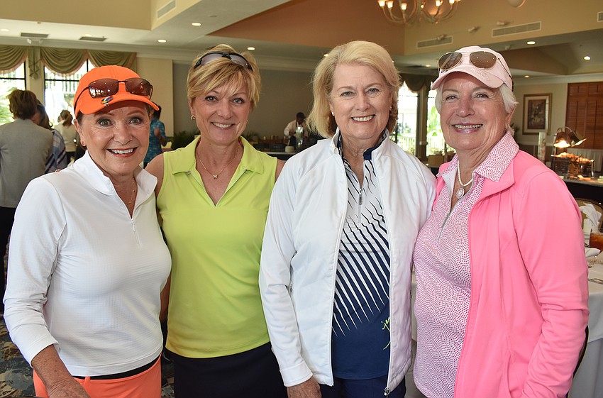 Jan Augustine, Pam Snauwaert, Penny Wolf and Jan Van Iten