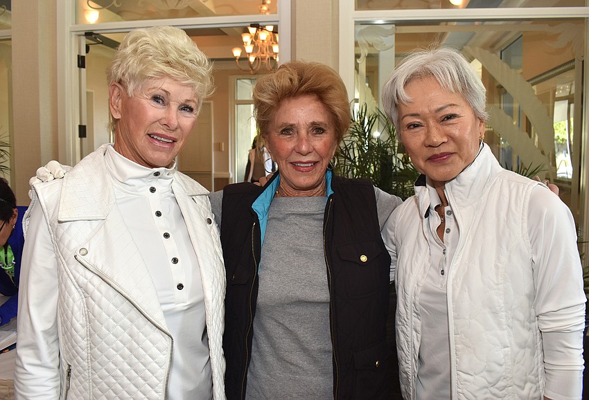 Linda Weber, Jean Tarsy and Katharine Pan