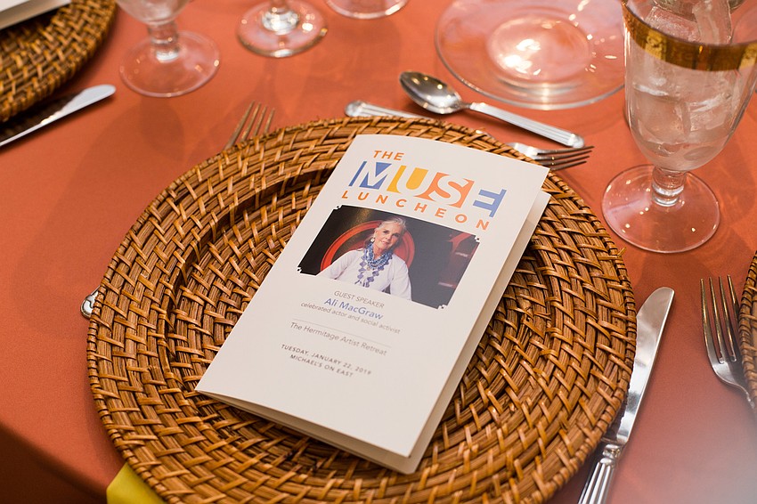 This is the third Muse Luncheon the Hermitage Artist Retreat has hosted.