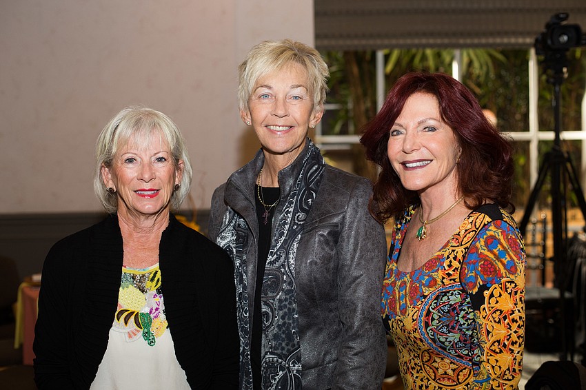 Sharon Matt, Rita Bicknell and Carol White Bold