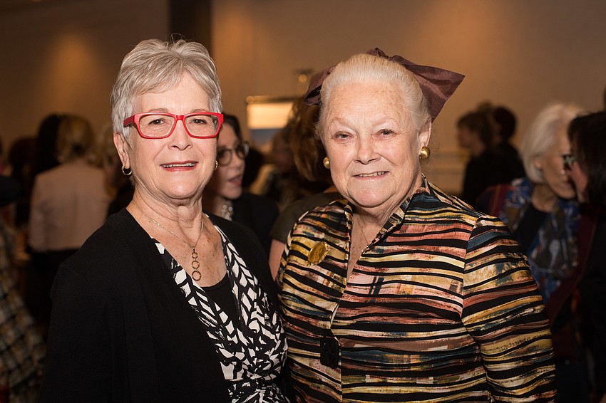 Linda Bohane and Sylvia Barber