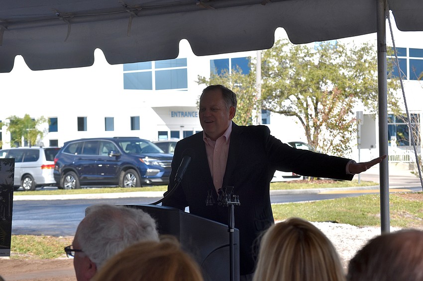 David Verinder, President and CEO of Sarasota Memorial Hospital