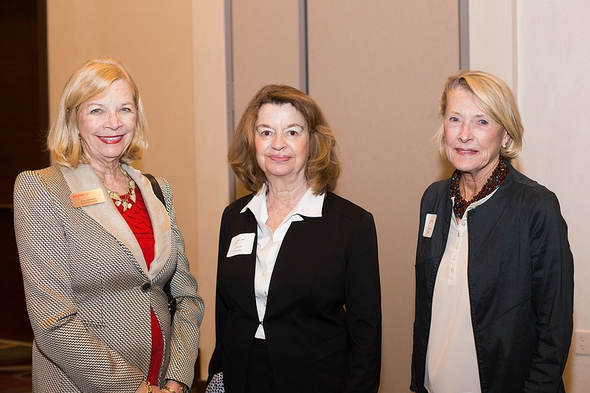 Ann Charters, Carole Crosby and Maryann Amour