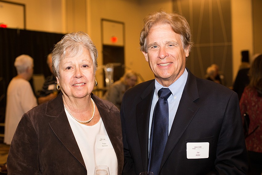 Thalia Dorwick and Jay Adler