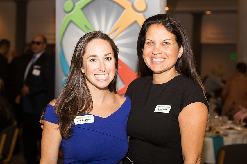 Executive Director Sarah Wertheimer and Brenna Wilhm