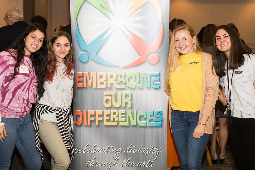 Marian Claro, Chloe Labrecque, Maddie Egan and Piper Mayo