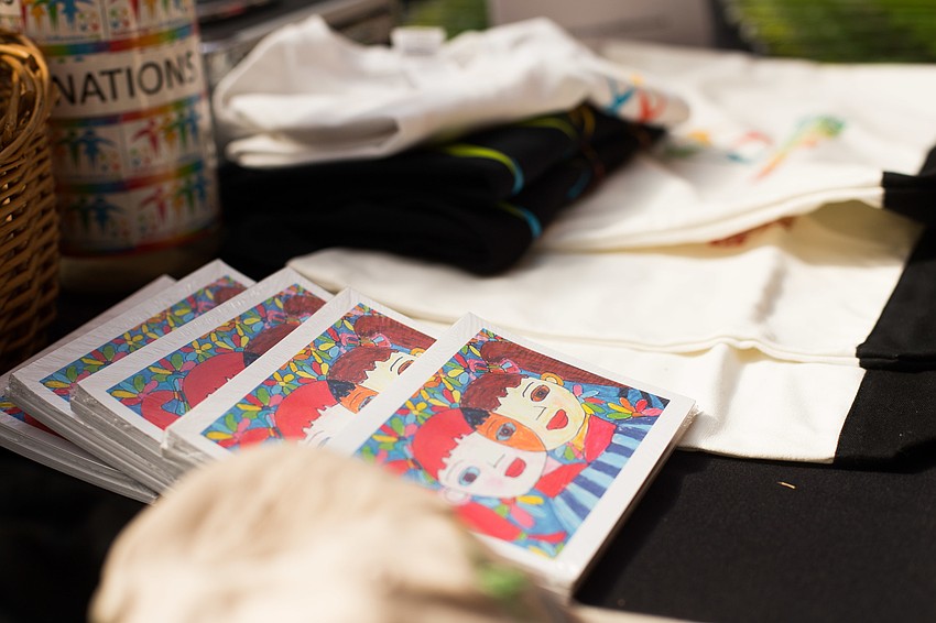 Embracing Our Differences merchandise was on sale throughout the event.