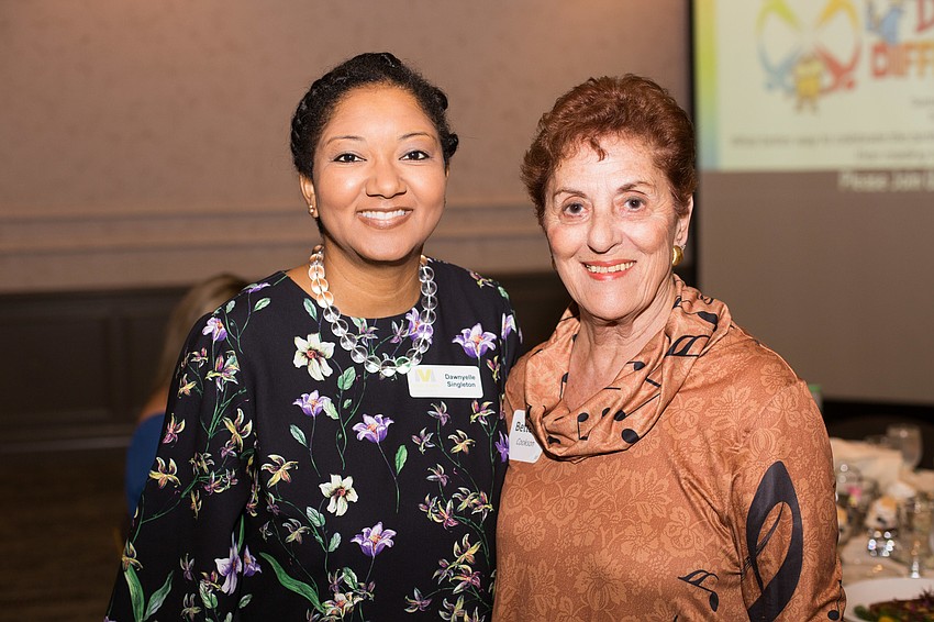 Dawnyelle Singleton and Bette Lou Cookson