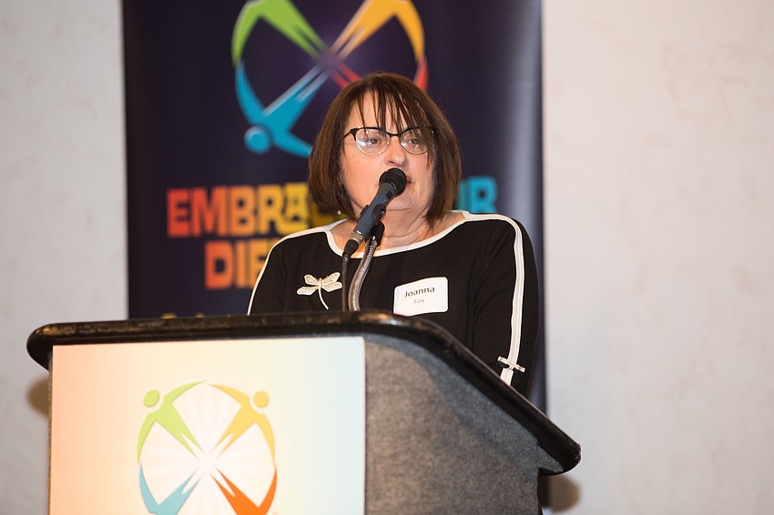 Joanna Fox introduced the guest speaker, Seth Morano.