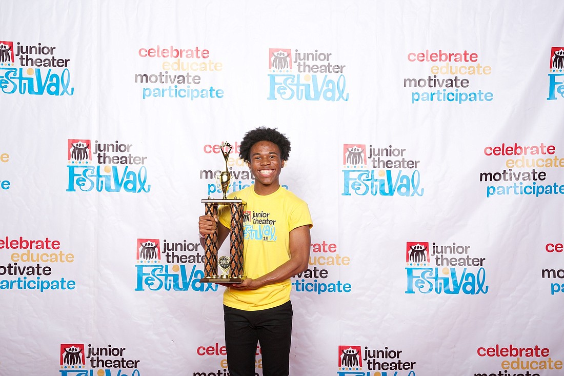 Spotlight Theatre Productions student Tay Peterson won an award at the 2019 Junior Theater Festival Atlanta. Photo courtesy James Barker Photography