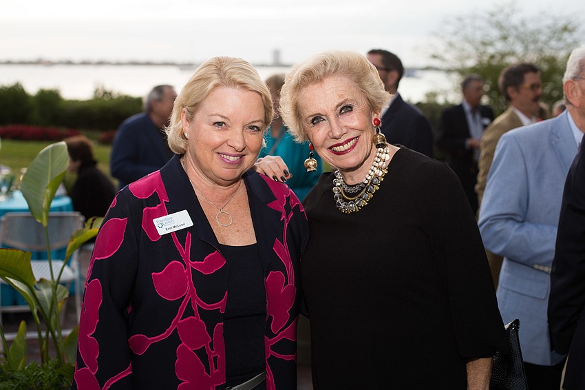 President and CEO Erin McLeod with Molly Schechter