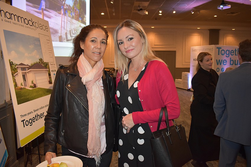 Maria Rocha and Rachelle Tirey