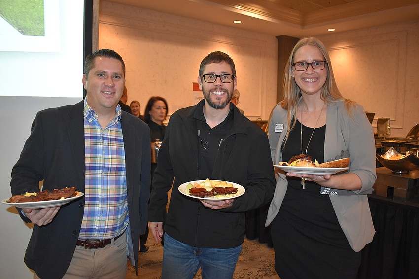 Mark Kowalski, Frank Maggio and Jenn Poppen