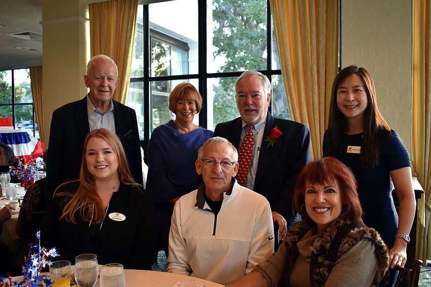 Jim Meister, Amanda Benton, Sharon Wetzler DePeters, Alan Kesten, Tramm Hudson, Melba Jimenez and Clare Arguedas.