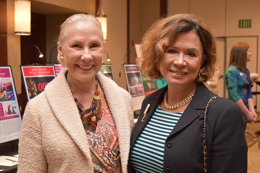 Phyllis Webber and Mayra Schmidt