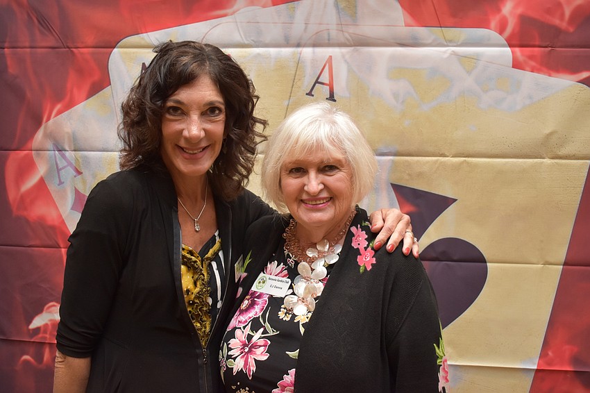 Randi Broida and event chair CJ Danna