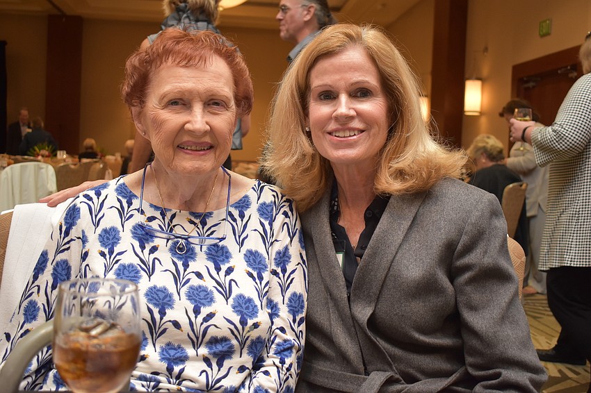 Shirley Cooke and Nancy Moore