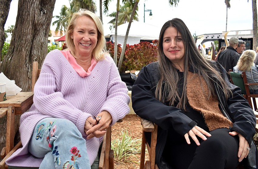 April Davis and Luisa Velasquez