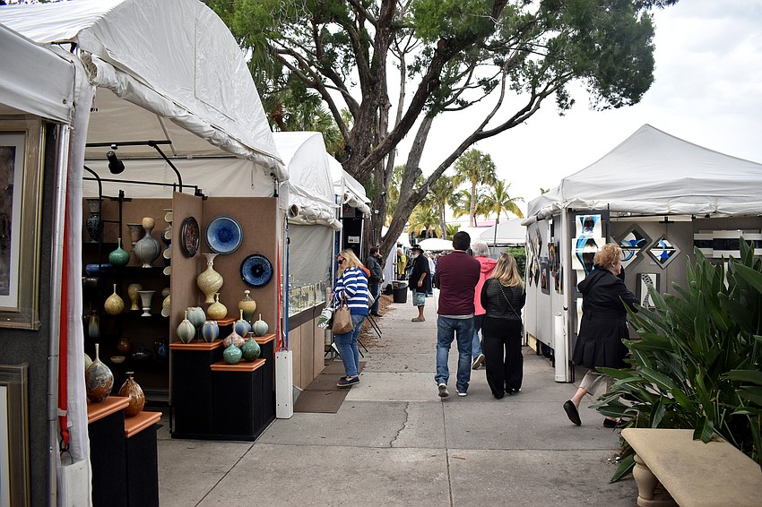 More than 175 artists were displaying their work during the festival.