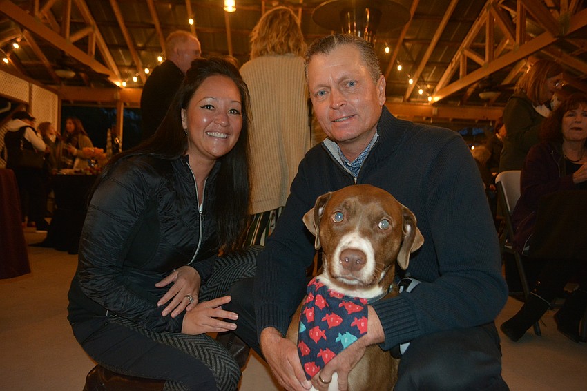 Rebekah and Jeff Boudrie said their rescue dog, Lola, has brought much love into their lives.