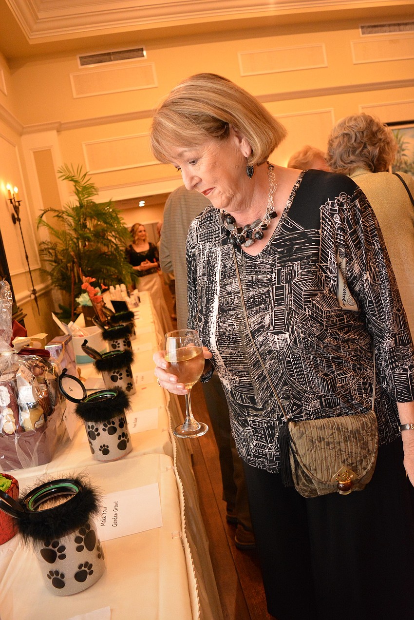 Sarasota's Gail Hall enjoys the opera, but comes to the event 
