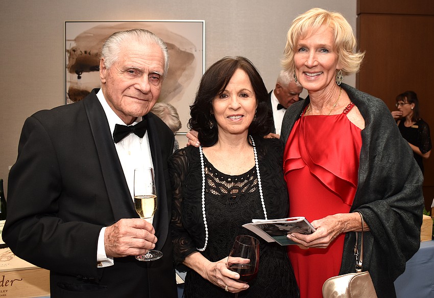 Luigi and Lorraine Cersosimo and Karen Brady