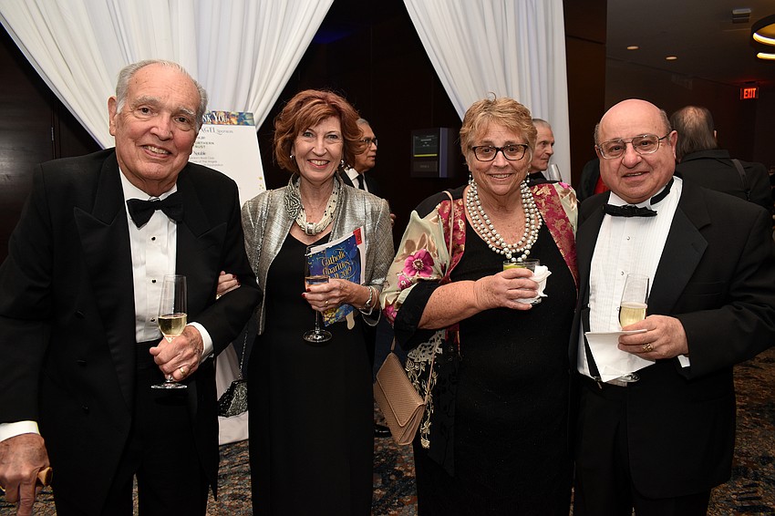 Rick and Barb Gibbons, Karen Trautman and Alan Rose