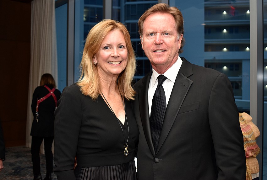 Co-chairwoman Jane and Sam Norton