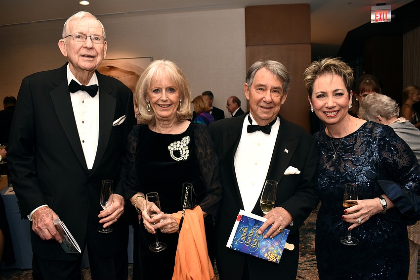 Jim Norris, Marlene and Jacques Bes Vazeille and Marcia Norris