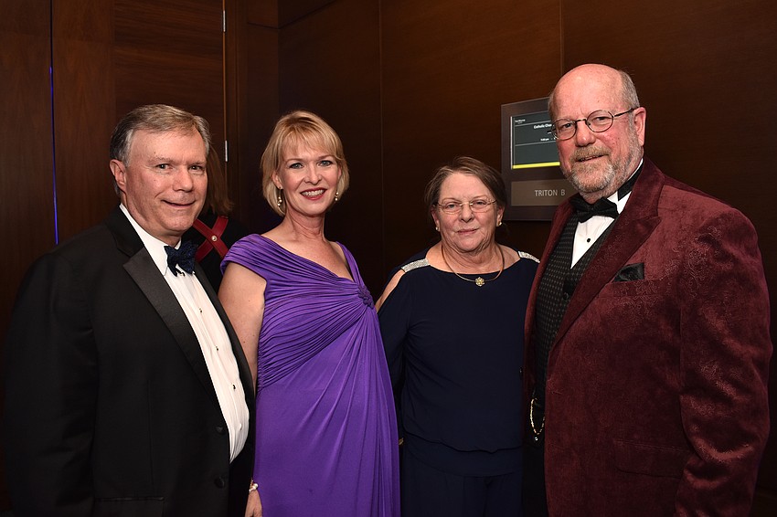 Jay and Veronica Brady and Linda and Charles Baumann